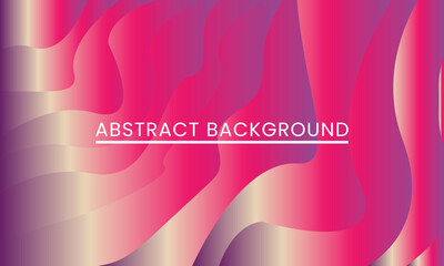 Pink Purple Abstract Gradient Wavy Background.