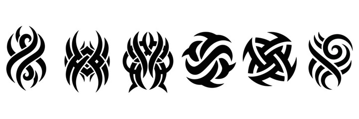 Tribal Tattoo Designs Vector, AI, and Digital Art Collection for Inspiration
