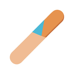 adhesive bandage on a white background