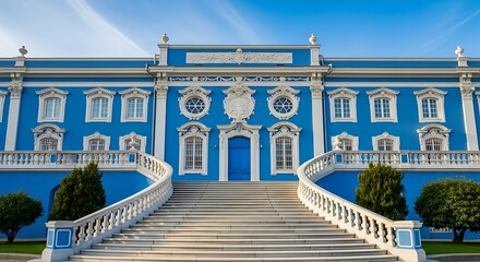 Fototapeta premium Blue Palace Grand Staircase.
