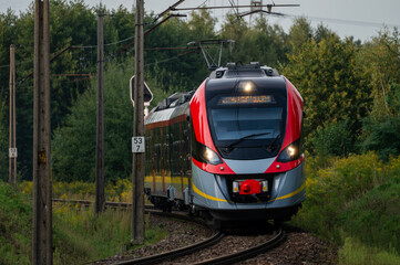 Passenger train.	
