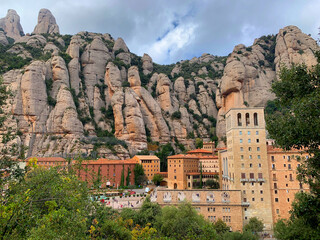 Obraz premium monastery in Spain - Montserrat