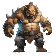 bulky ogre
