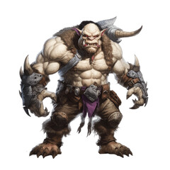 fantasy ogre with a sword © Sajana Jayathissa