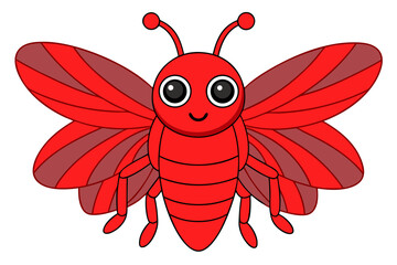 red bug cartoon
