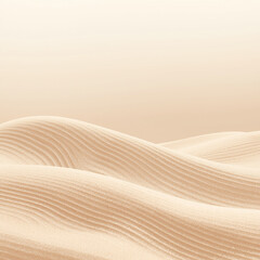 Calming Zen Sand Wave Texture Minimal Abstract Background