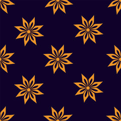 seamless pattern with flowers