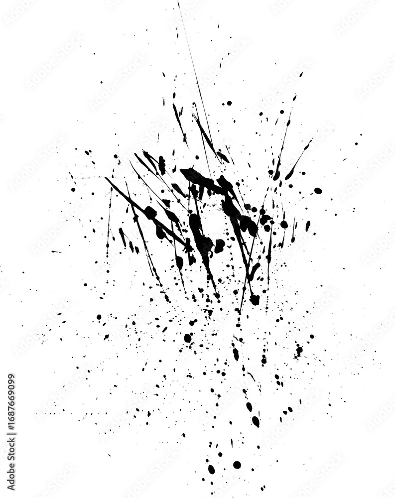 Poster dynamic ink stains perfect for adding a touch of creative flair to your design projects, elegant and