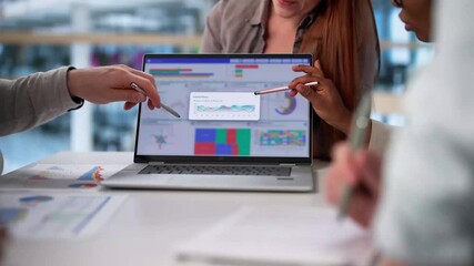 Collaborative Business Meeting With Predictive Dashboard - Powered by Adobe