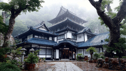 Obraz premium japanese temple in kyoto japan