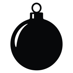 Simple Christmas Tree Ornament for Holiday and Decoration Themes