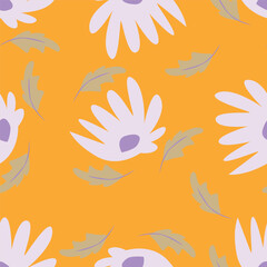 seamless pattern with flowers
