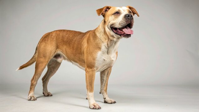 Labrabull on studio background