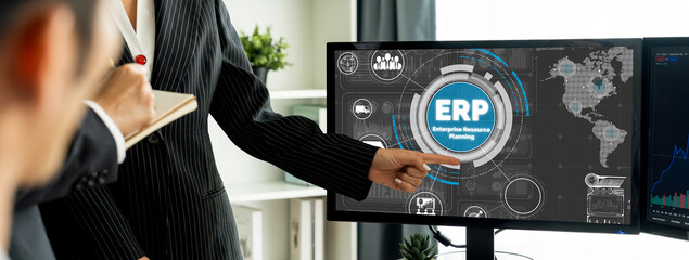 ERP enterprise resource planning software for brisk business to plan the marketing strategy