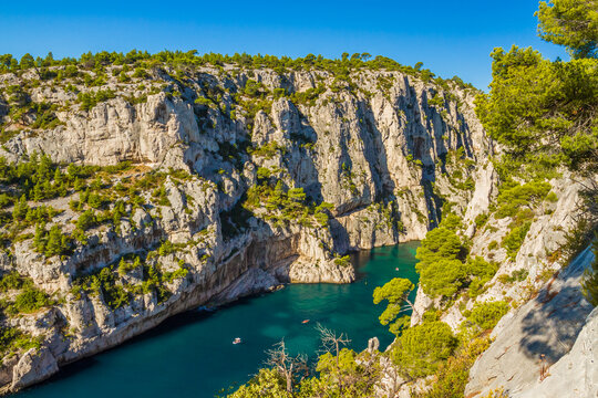 Cove Calanque d&acute;En-Vau, Provence, France