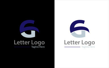 Letter based logo design vector illustration