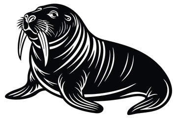 walrus  vector icon
