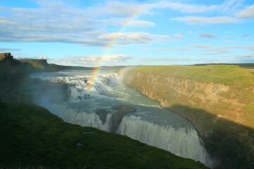 Gullfoss Iceland waterwall