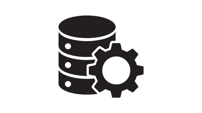 Database Management System, Server Configuration, Data Management, Server Settings, Database Administration, Database Icon, Cogwheel, Gear, Setting, Database Server, Data Storage, 