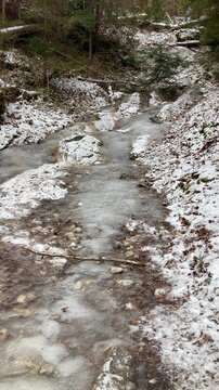 A frosty winter hike to Tomasovsky view, a stunning rock formation offering breathtaking vistas in Slovensky Raj National Park, Slovakia