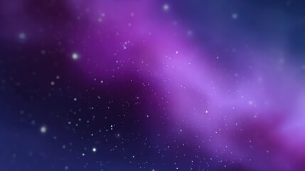 Galaxy background, violet cosmic dust, flat abstract design