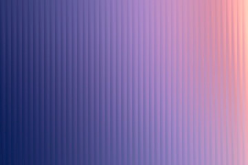 Soft abstract background with vertical lines in a gradient of deep blue to pastel pink, digital art
