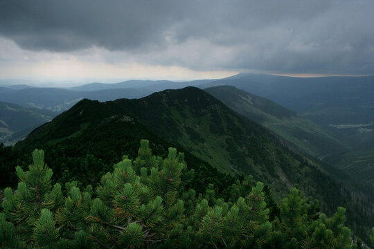 In Krkonose mountains - Kozi hrbety, Czechia