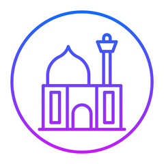 Mosque Vector Icons
