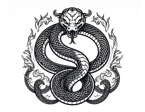 Drag&atilde;o  serpente 