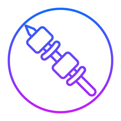 Shish Kebab Vector Icons