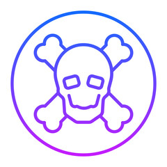 Pirate Danger Vector Icons