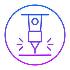 Plasma Laser Vector Icons