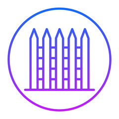 Fence Vector Icons