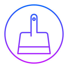 Fototapeta premium Dustpan Vector Icons