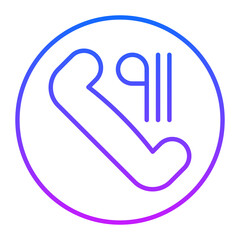 Call 911 Vector Icons