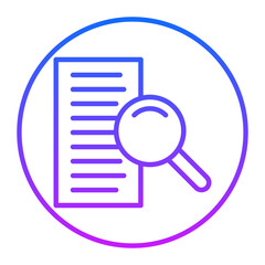 Investigation Vector Icons