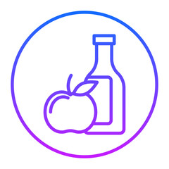 Cider Vector Icons
