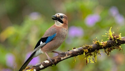 Bird perched on branch (2)