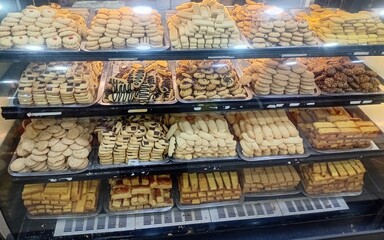 cookies in a market