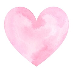 Watercolor heart design