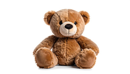 Obraz premium Heart made of sea glass and shells on white—celebrating love, nature, and coastal charm through organic arrangement.