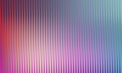 Abstract background with vertical lines and soft gradient of red and blue