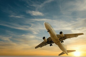 Modern Airplane Approaches for Landing at Barajas Airport, Madrid, Spain