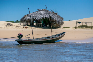 boat on the beach