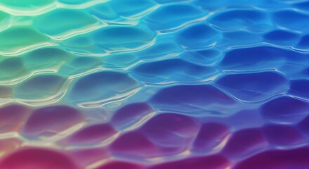 Abstract Colorful Bumpy Texture Background - Gradient Hues and 3D Relief