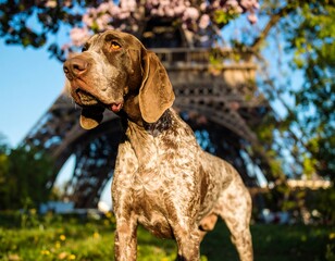 Dog in Paris