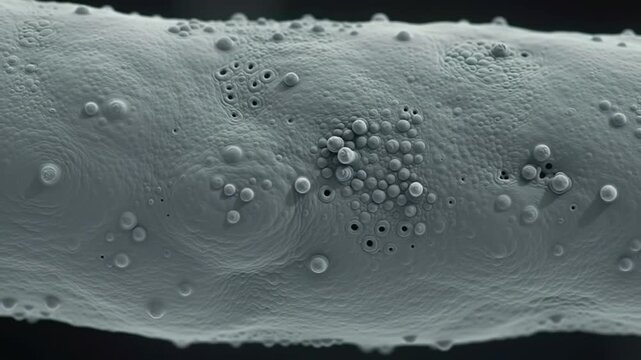Microscopic surface texture