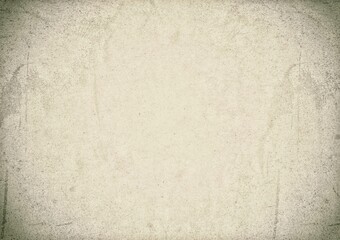 Beige textured background with subtle scratches and vignette.