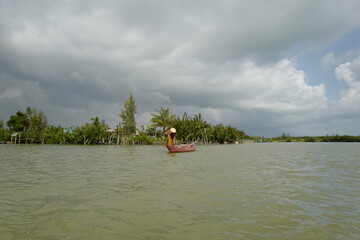 Fishing village in Vietnam
