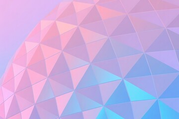 Abstract geometric faceted background soft pink purple blue gradient shimmering light patterns